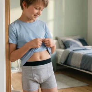 Lot de 7 boxers fuites urinaires – 3 à 14 ans – Coloris au choix