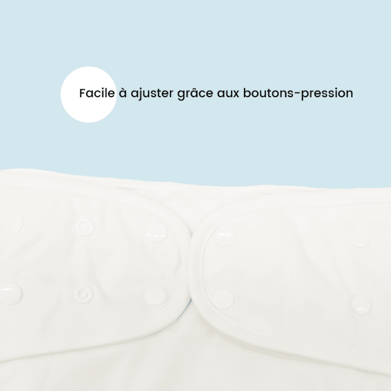 Couche lavable 8 ans et plus énurésie, fuites nocturnes, pipi au lit