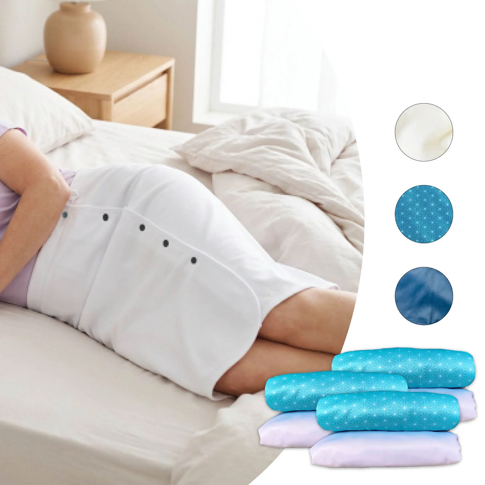 Lot de 7 alèses pour incontinence - protection du lit (usage nuit)