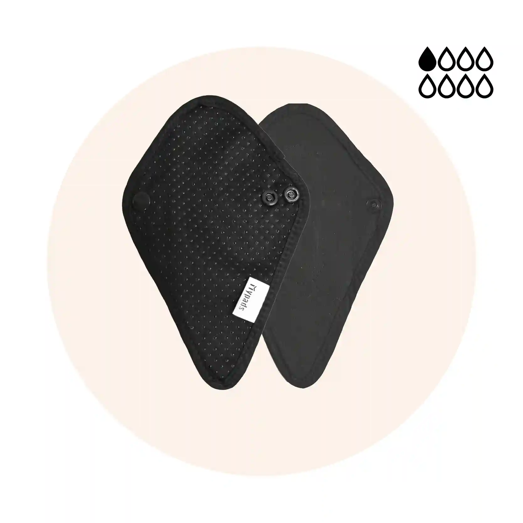 5 protège-strings lavables en coton – Image 5