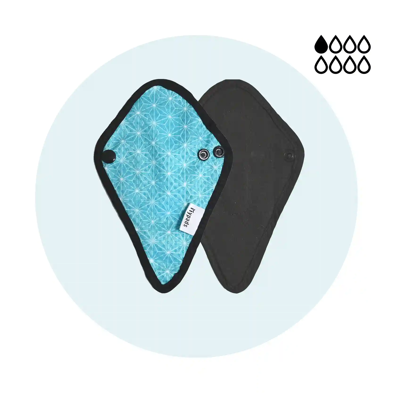 5 protège-strings lavables en coton – Image 4