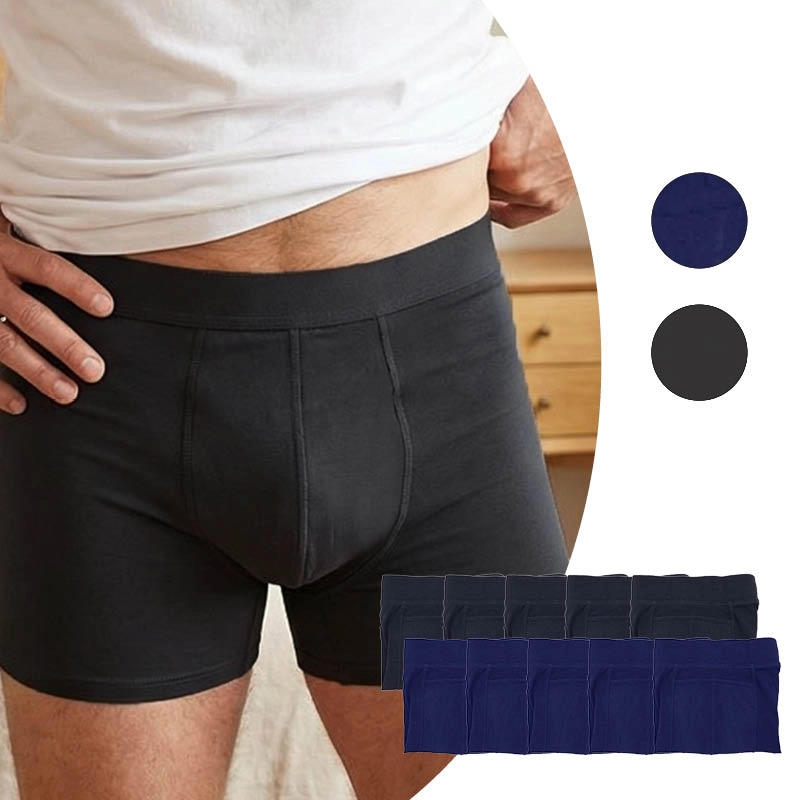 10 boxers absorbants lavables homme - Fuite urinaire