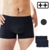 4 boxers absorbants lavables homme ULTRA ++ Fuite urinaire