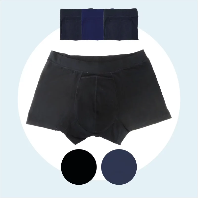 3 boxers absorbants fuites urinaires Junior Garçon Ado 16 ans