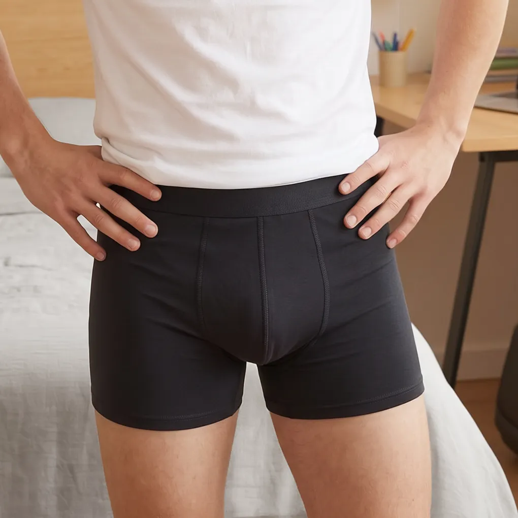 1 boxer absorbant fuites urinaires Junior Garçon Ado