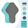 Lot de 5 serviettes fuites urinaires moyennes (Gamme M)