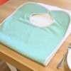 Grand bavoir Adulte étanche ultra absorbant - Coloris Menthe