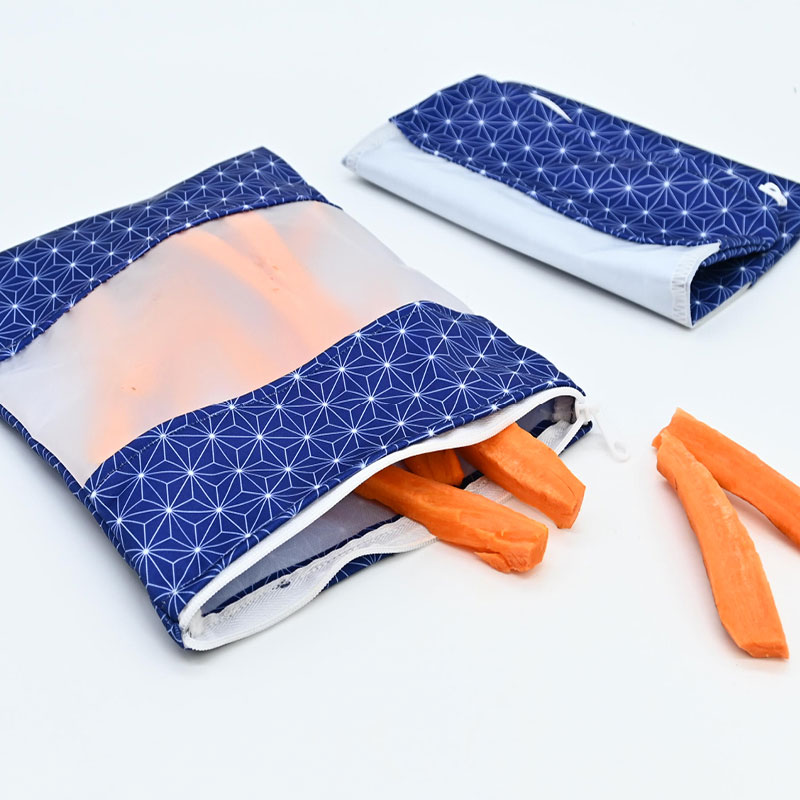 2 sacs congélation réutilisables - format moyen (M) - Coloris au choix