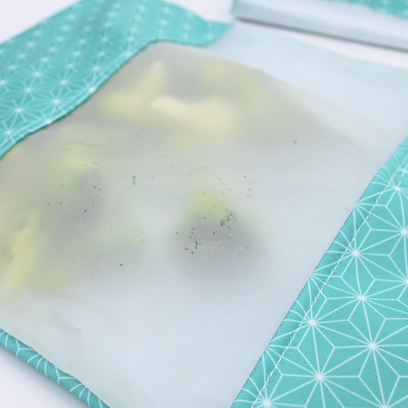 2 sacs congélation réutilisables - grand format (L) - Coloris au choix – Image 3