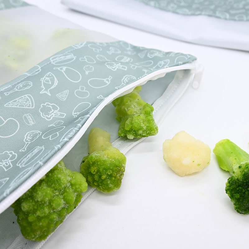 2 sacs congélation réutilisables - grand format (L) - Coloris au choix – Image 6