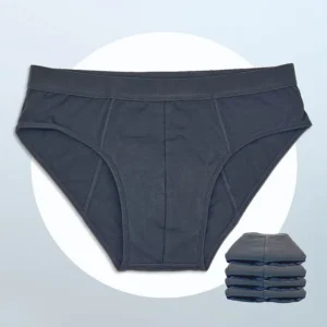 4 slips absorbants lavable homme – Fuite urinaire