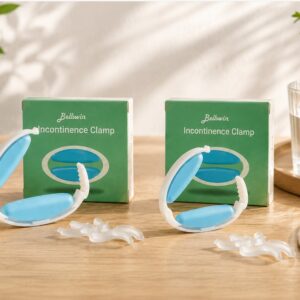 2 Pinces Urinaires Homme avec Étui – Incontinence Légère à Modérée , Confort Ajustable 3 Niveaux