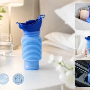 Toilette portable compacte – urinoir de voyage 750 Ml