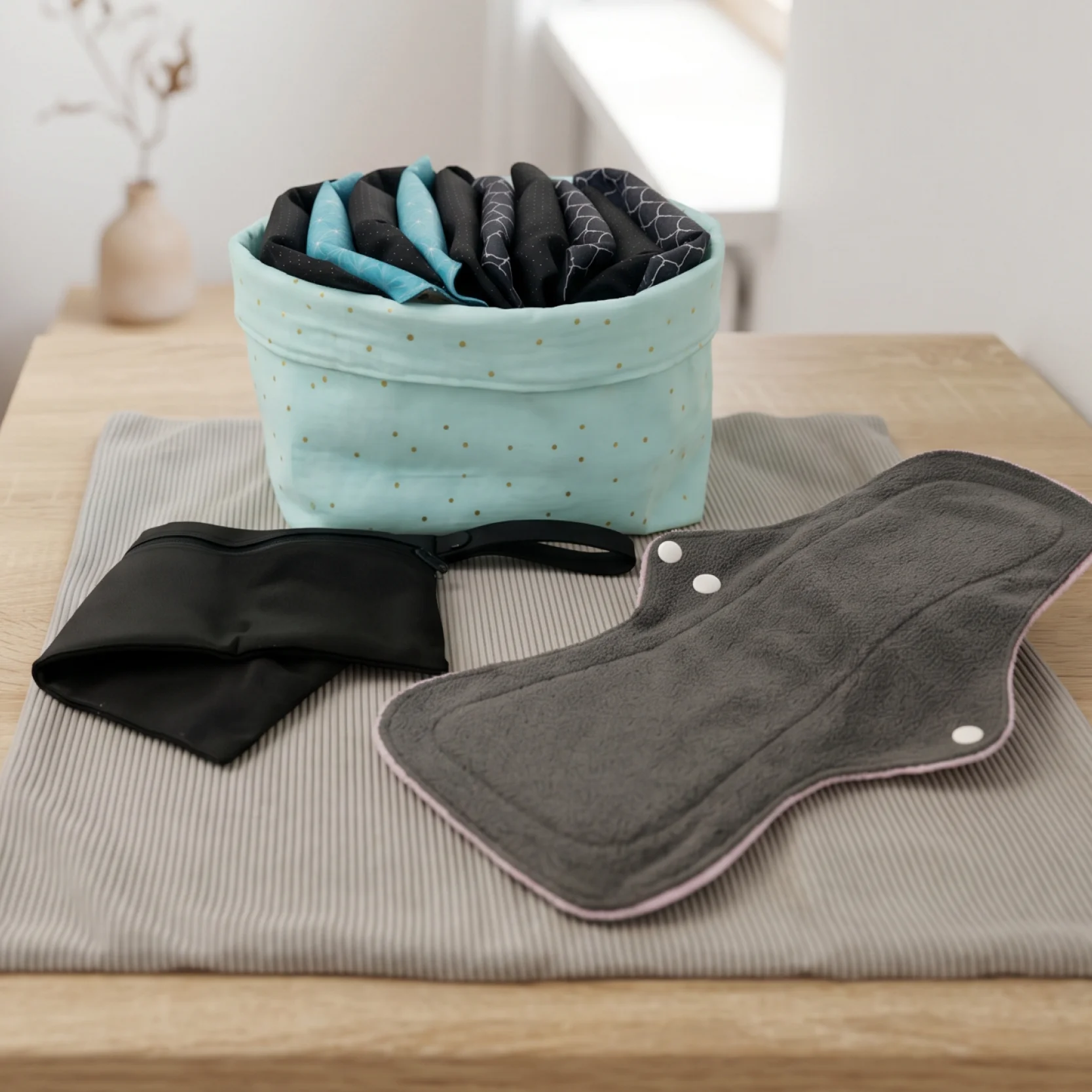 Pack 7 jours - Fuites urinaires importantes (20 Serviettes L, 1 pochette, 1 panière...)
