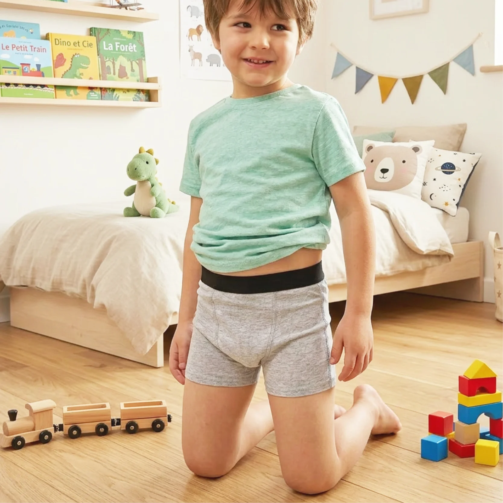 1 boxer apprentissage - Fuites urinaires | 3 à 14 ans **Produit Déclassé** – Image 5