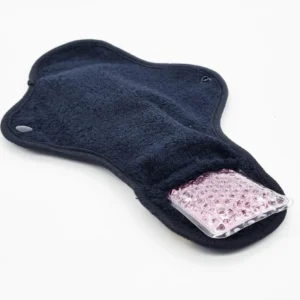 Kit Bain Dérivatif (2 serviettes + 2 poche de gel + 1 pochette) – Coloris Asanoha Azur